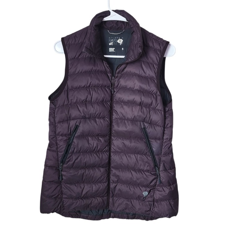 Mountain Hardwear Rhea Ridge Down Vest Plum Purple 800 Fill Packable Gorpcore S